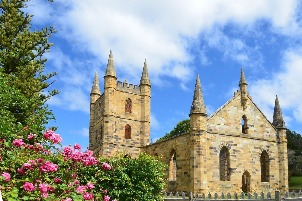 Site historique de Port Arthur : l'église