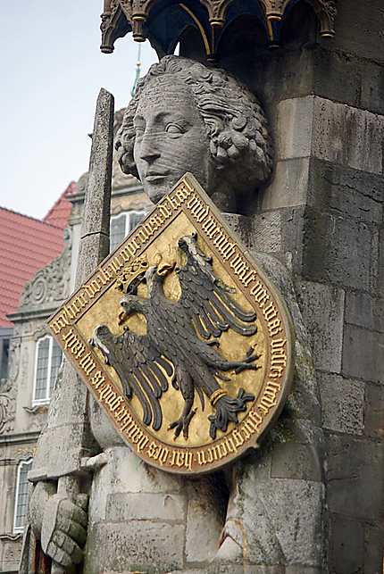 La statue de Roland à Brême