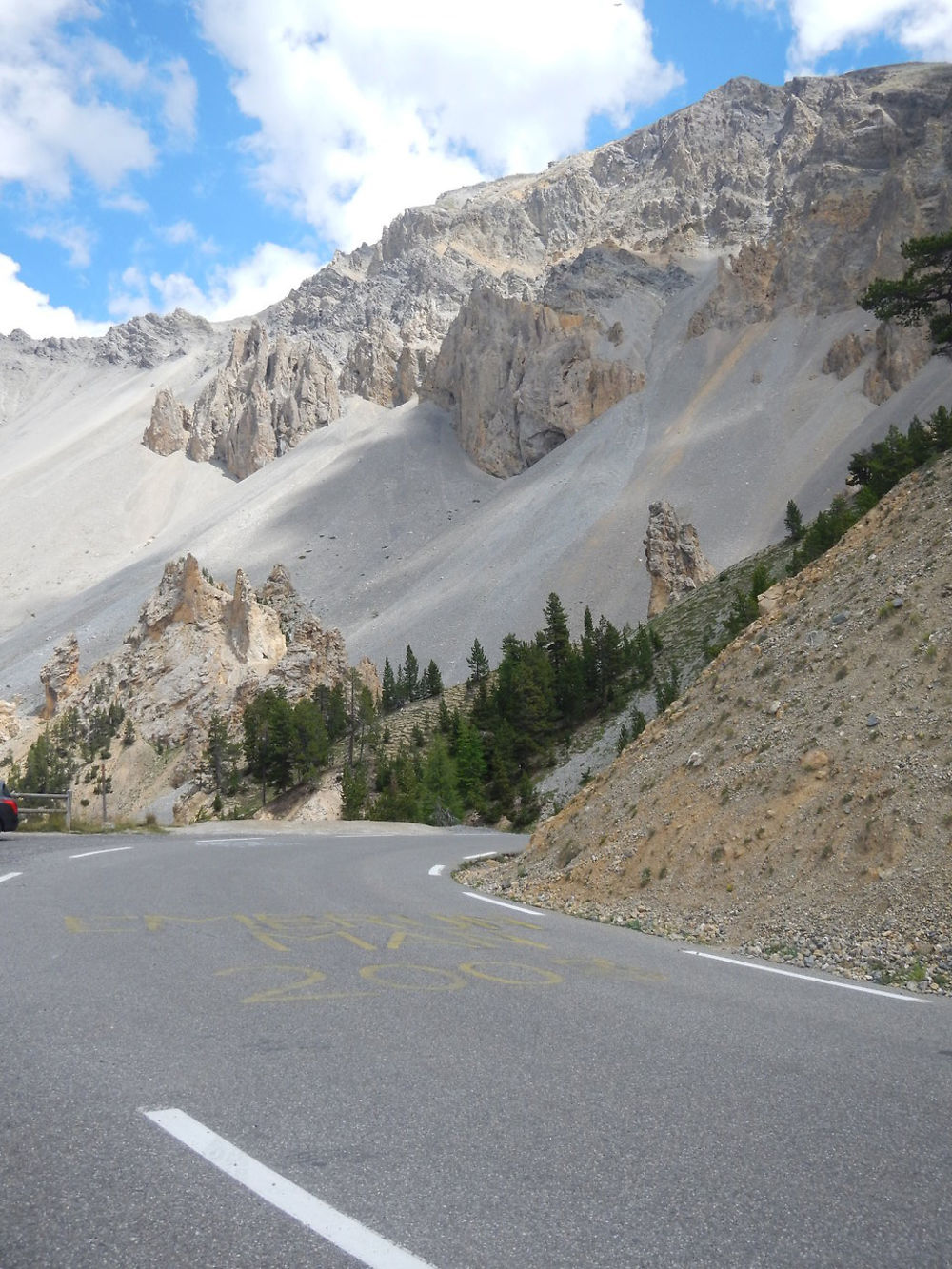 Paysage lunaire du col de l'Izoard