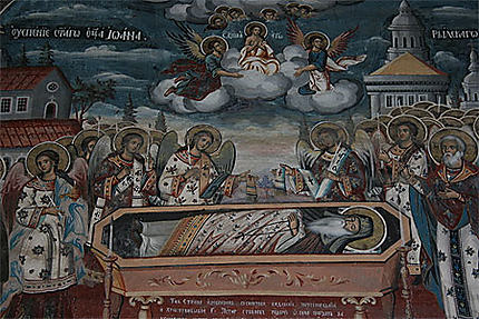 Enterrement de Saint Jean de Rila