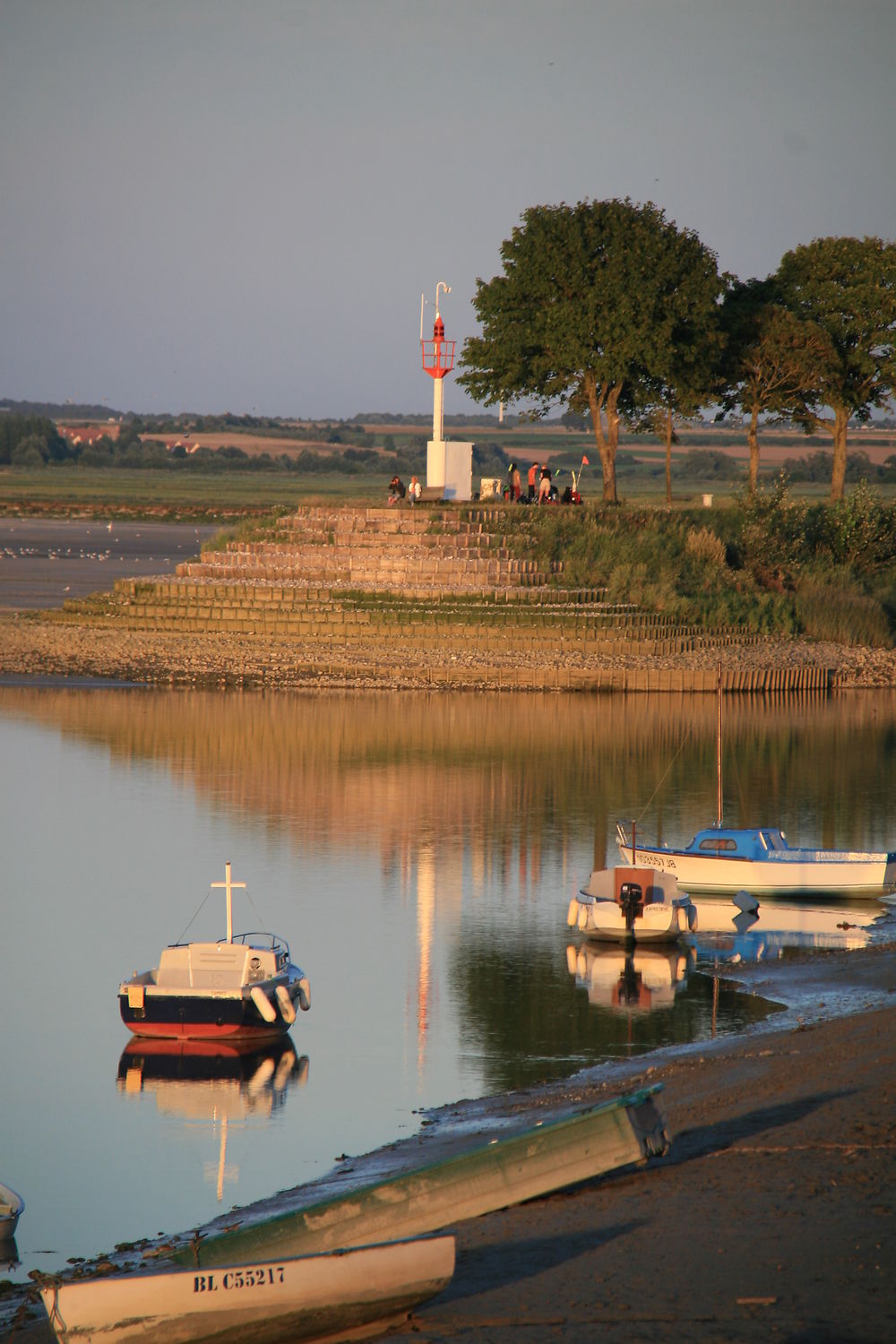 Fin de journée à Saint Valéry