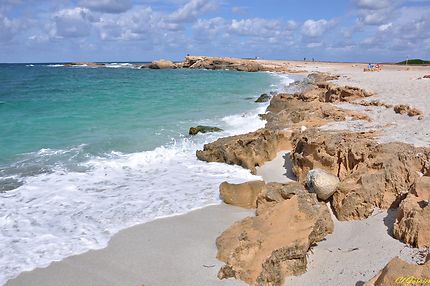 Spiaggia Is Arutas - Plage aux grains de riz