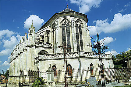 Chevet, église St-Jean-Baptiste, Long