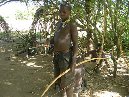 Hadzabes (bushmen) Hadzabes (bushmen)