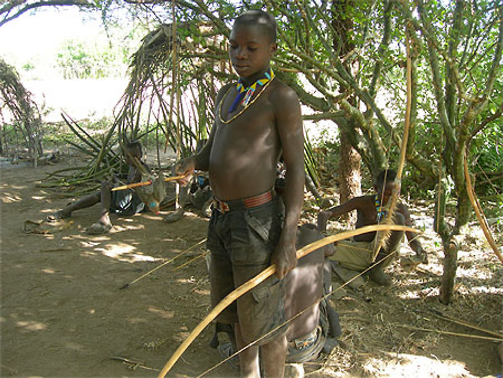 Hadzabes (bushmen)