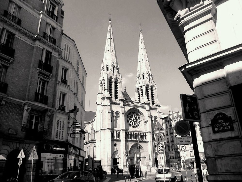 Eglise Saint Jean Baptiste de Belleville