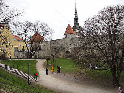 Les remparts de Tallinn