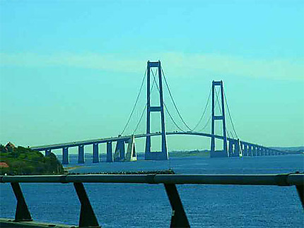 Le Pont du Grand Belt au Danemark