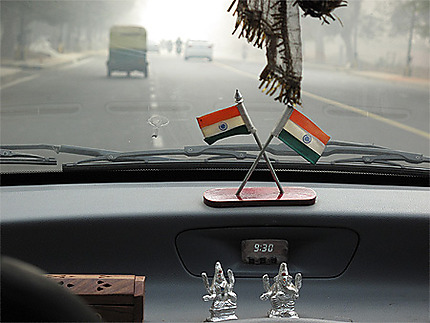 Sur la route en Inde