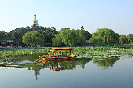 Romantique croisière au parc Beihai Romantique croisière au parc Beihai