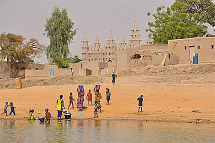 Vie quotidienne du fleuve Niger