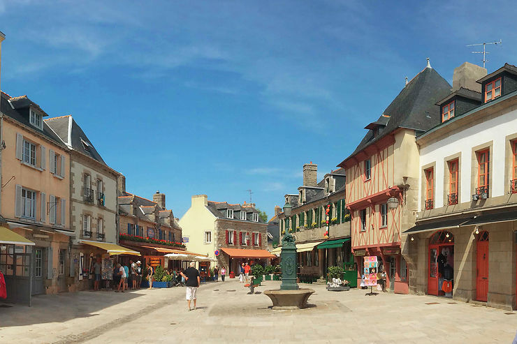 La ville close de Concarneau, splendide cité fortifiée du Finistère