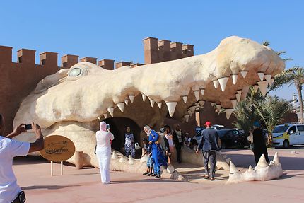 Entrée de CROCOPARC Agadir