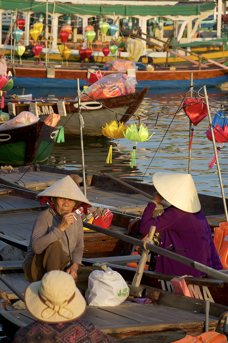 Sur le port de Hoi An Sur le port de Hoi An