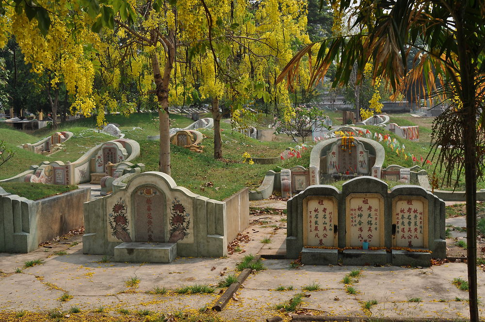 Cimetière japonais à Kanchanaburi