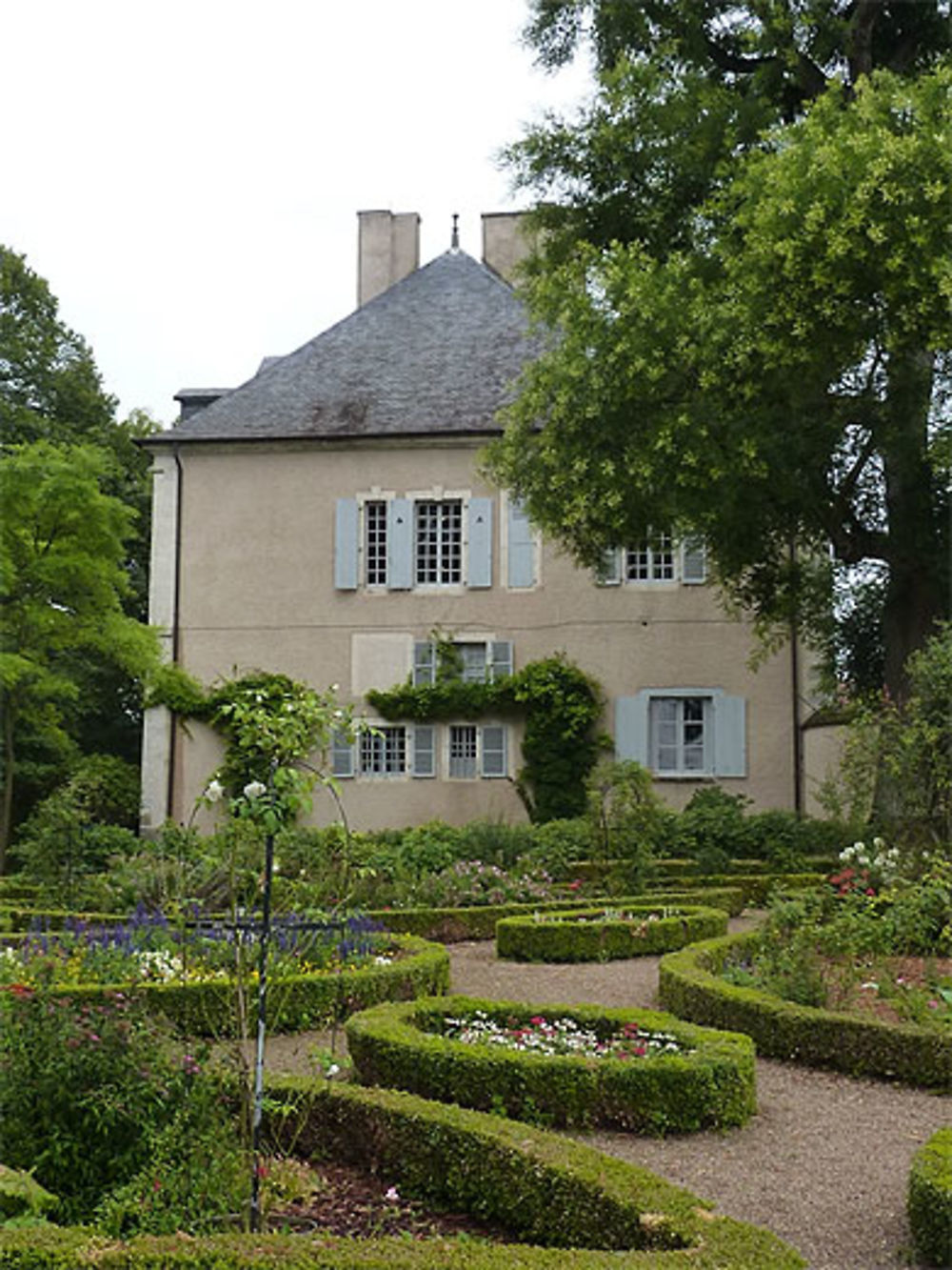 Dans les jardins de la maison de George Sand