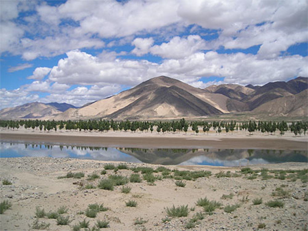 Paysage Tibet