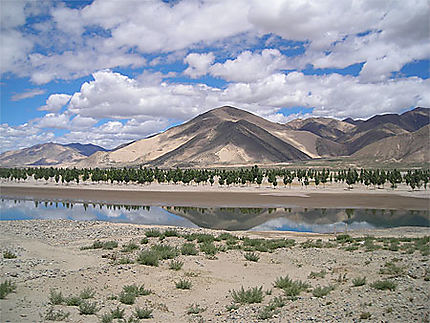 paysage du tibet