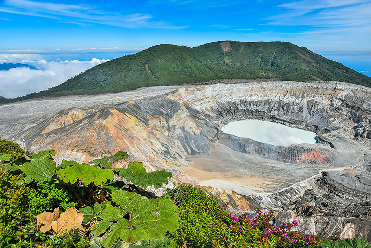 Volcan Poás, le plus imposant de la Vallée Centrale du Costa Rica