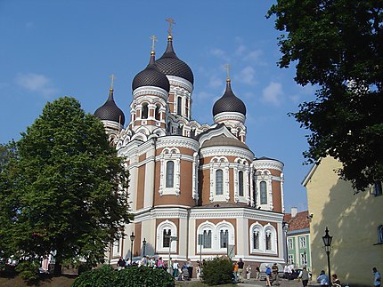 Tallinn : cathédrale orthodoxe