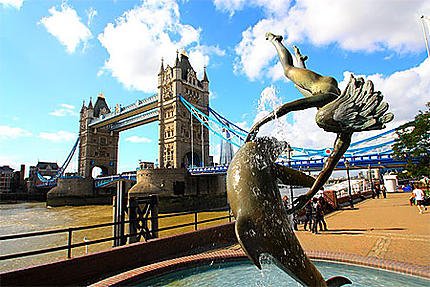 London bridge + fontaine magique