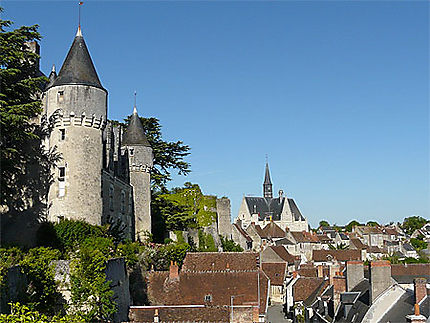 Château et toits de Montrésor