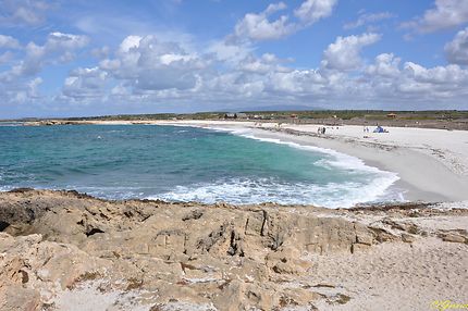 Spiaggia Is Arutas - Plage aux grains de riz