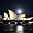 Opéra de Sydney un soir de pleine Lune