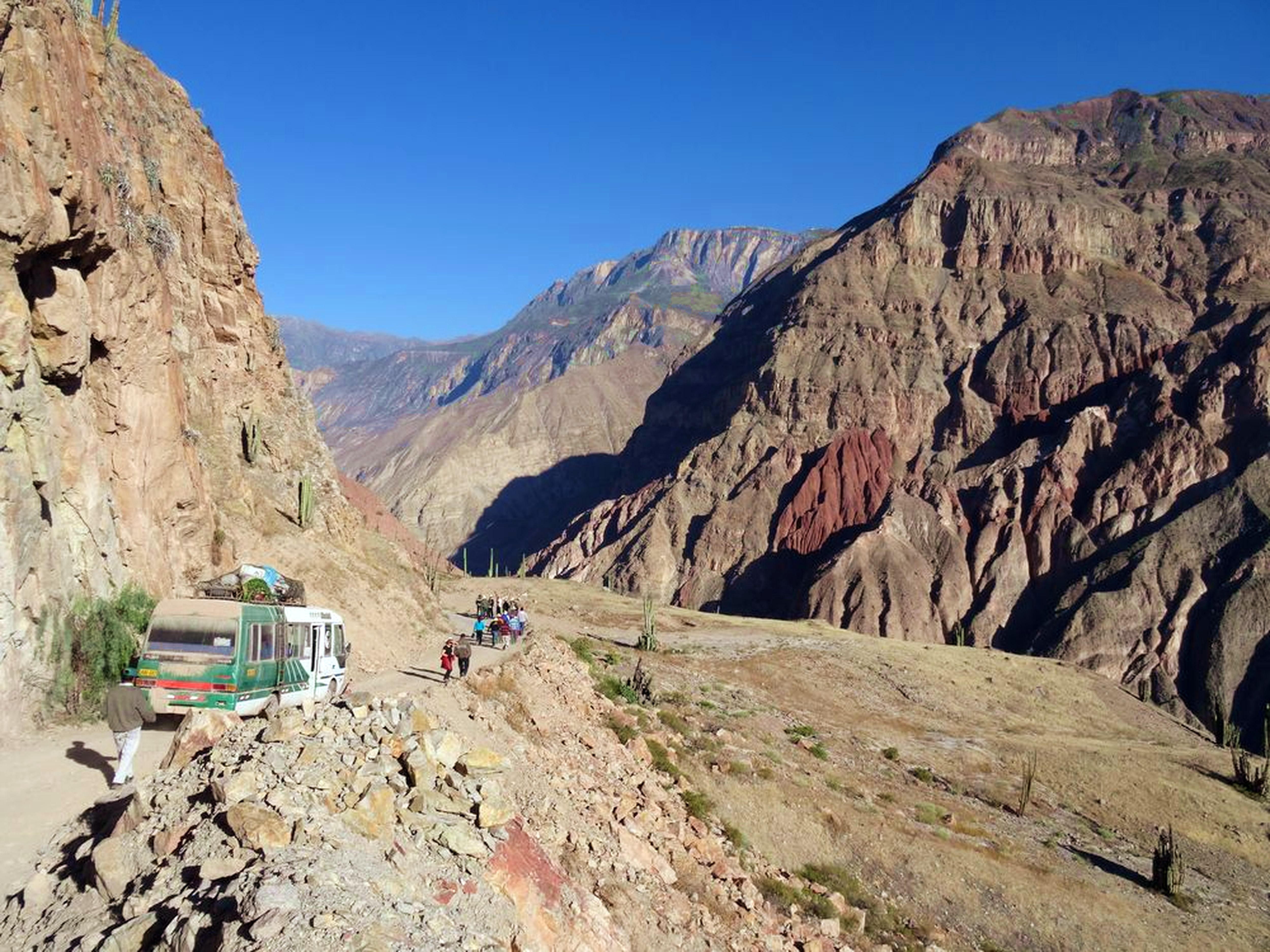 Prudence dans la vallée de Cotahuasi Prudence dans la vallée de Cotahuasi