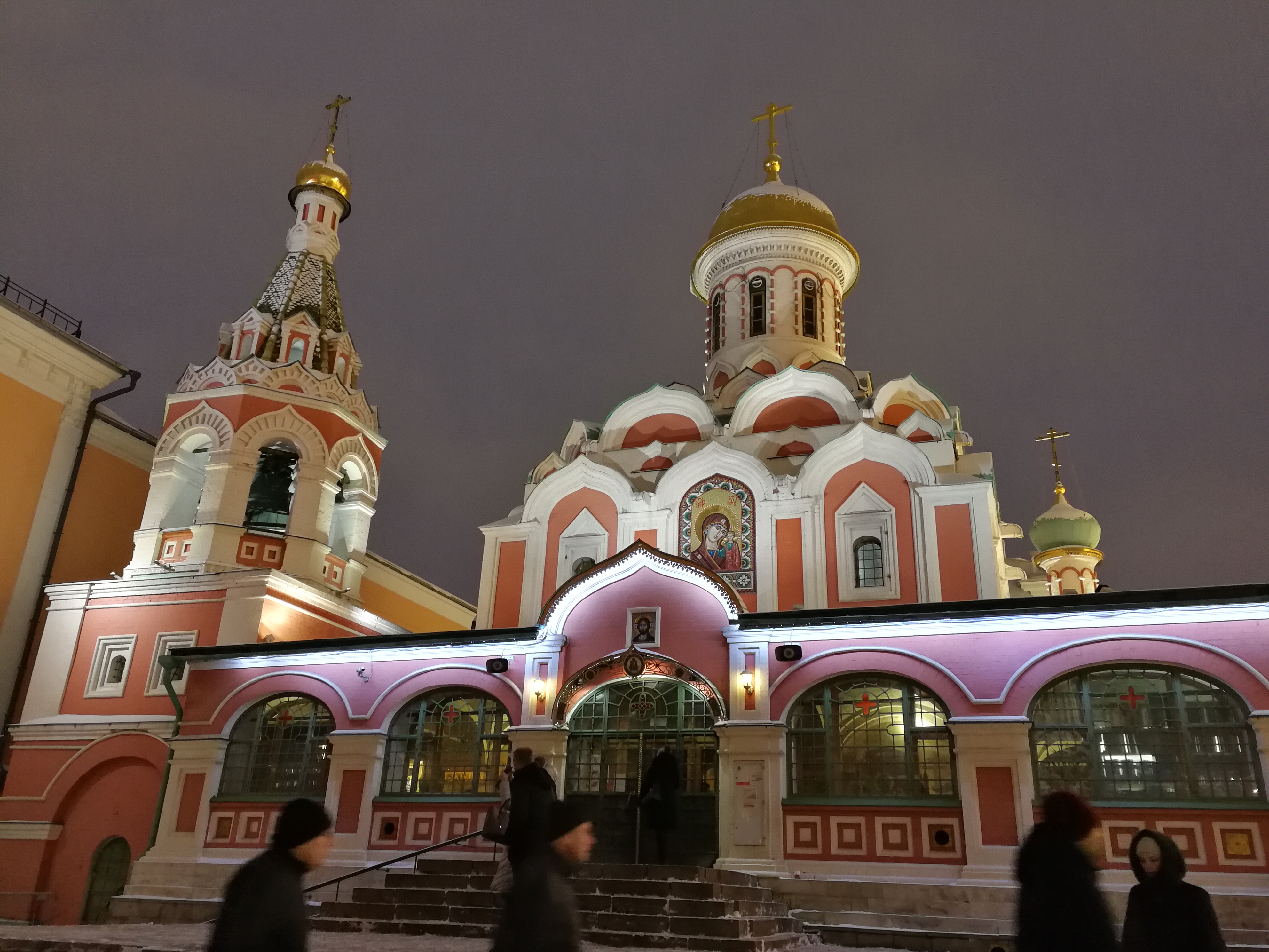 Cathédrale de Kazan sur la place rouge Cathédrale de Kazan sur la place rouge