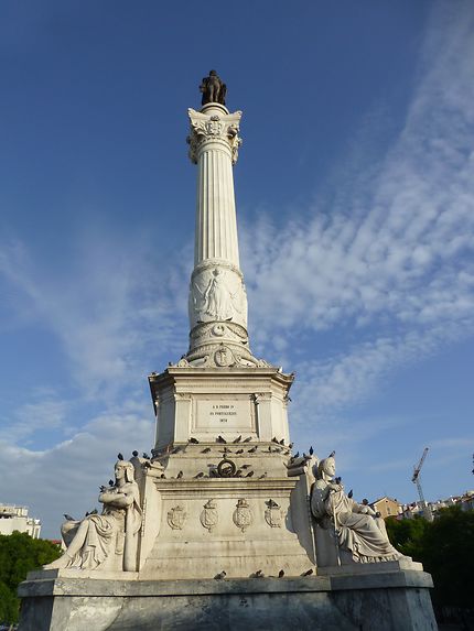 Monument, praça Don Pedro, Lisbonne