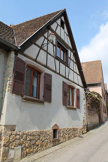 Maison à colombage de Mittelbergheim.
