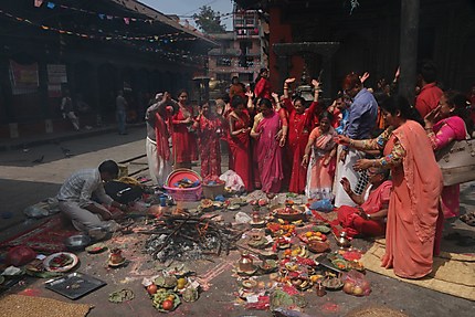 Offrandes hindouistes