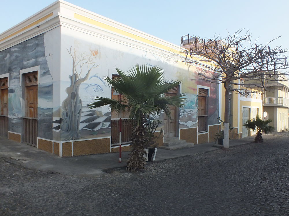 Ecole de musique à Sao Filipe