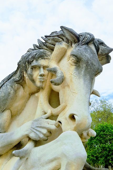 Magnifique sculpture à Budapest