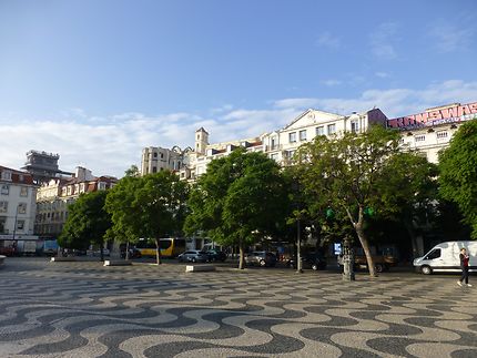 Place centrale de Lisbonne, praça Don Pedro