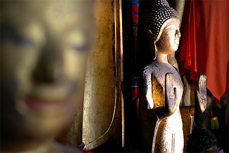 Statue Bouddha du Vat Xieng Thong Statue Bouddha du Vat Xieng Thong