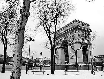 Paris sous la neige