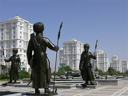 Aperçu d'une ville fantôme Aperçu d'une ville fantôme