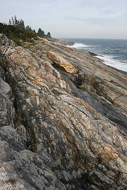 Belle côte dans le Maine