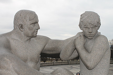 Statues de Vigeland à Oslo