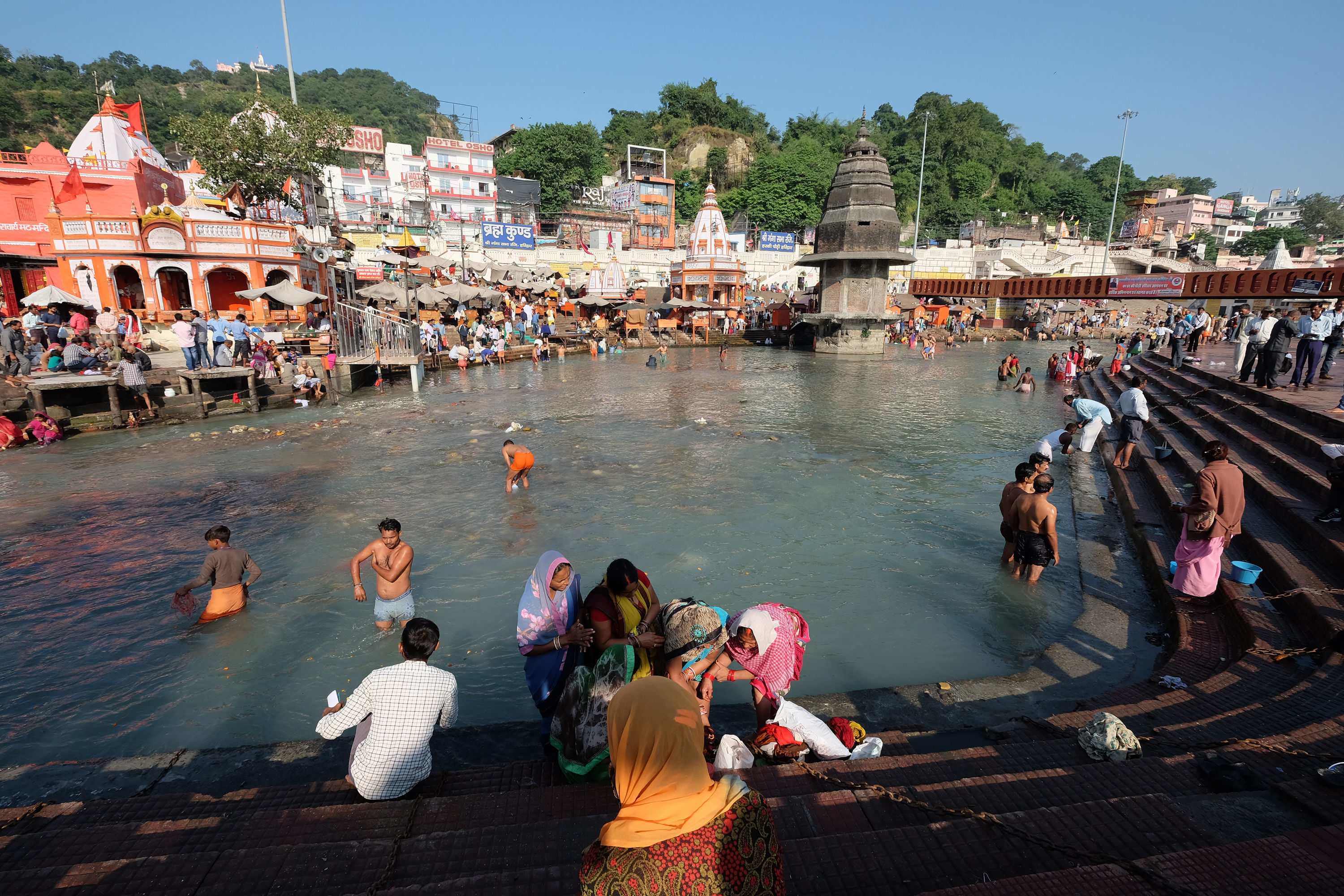 Le ghat de Har-Ki-Pairi à Haridwar