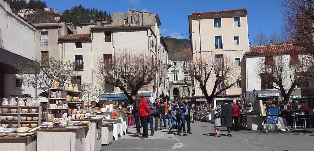 Marché des potiers au Vigan