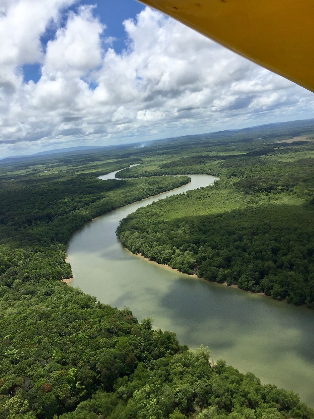 La Guyane vue du ciel