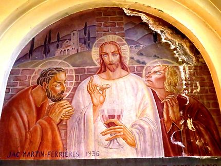 Fresque (1936) Église Notre Dame de Rosaire