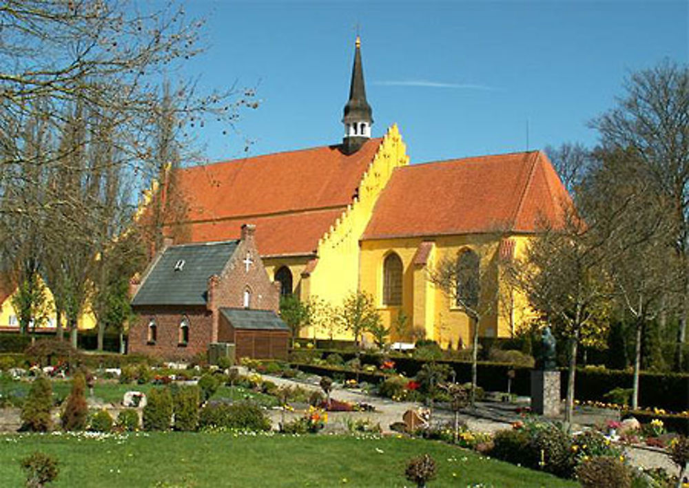 Faborg sur l'île de Fionie Danemark - ici une des églises