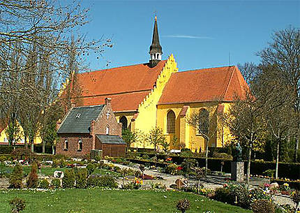 Faborg sur l'île de Fionie Danemark - ici une des églises