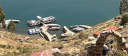 Le port de Taquile