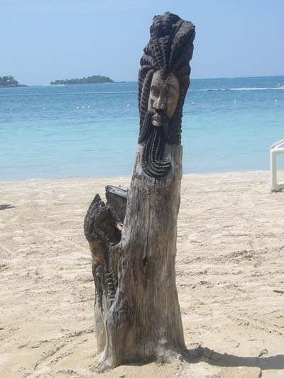 Bob Marley sur la plage Bob Marley sur la plage