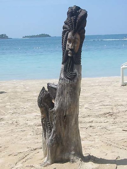 Bob Marley sur la plage